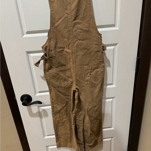 Zara Other - Zara Girls Tan Overalls with Adjustable Straps